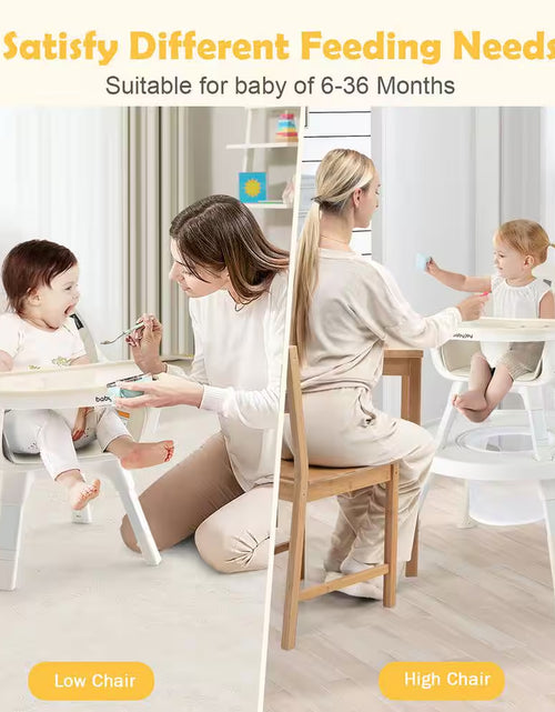 Load image into Gallery viewer, 6-In-1 Baby High Chair Infant Activity Center with Height Adjustment
