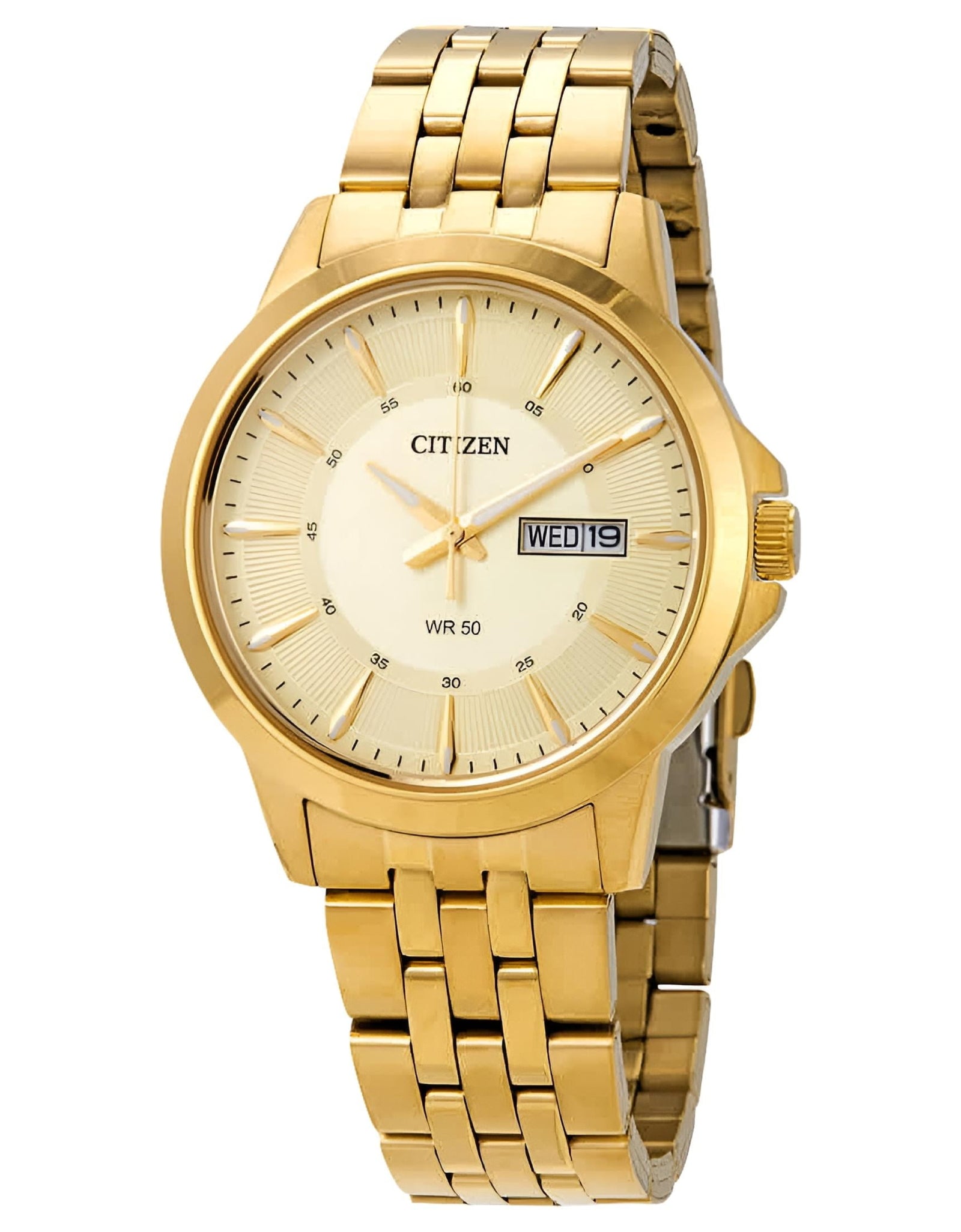 Quartz Champagne Dial Men'S Watch BF2013-56P