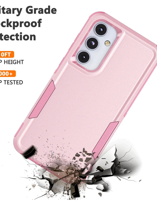 Load image into Gallery viewer, for Samsung Galaxy A55 5G Phone Case,Shockproof Dust/Drop Proof 2-Layer Full Body Protective Heavy Duty Durable Rugged Hybrid Cover for Galaxy A55 5G,Pink
